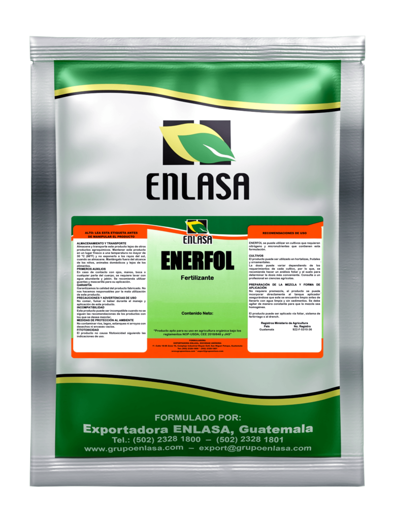 Fertilizante foliar
